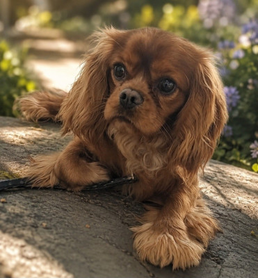 Étalon Cavalier King Charles Spaniel - A'gaston du Royaume des Anges