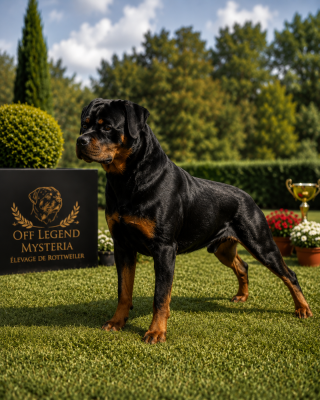 Étalon Rottweiler - Argentina Of Legend Mysteria