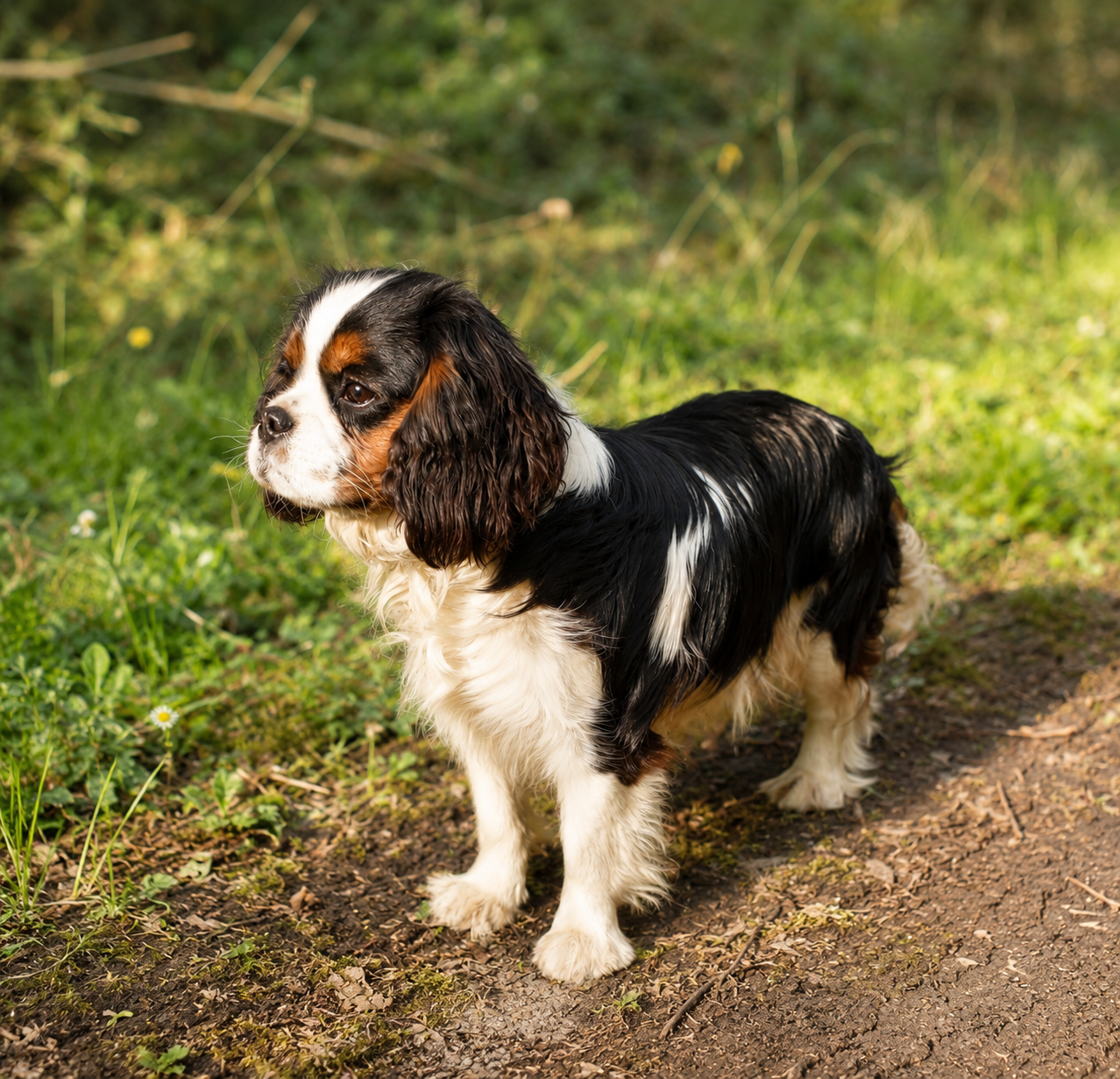 Les Cavalier King Charles Spaniel de l'affixe   Du Domaine Des Coeurs Blancs
