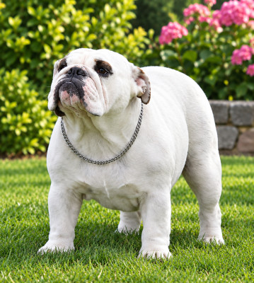 Étalon Bulldog Anglais - Bull's of Normandy Royal blanket