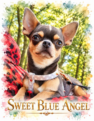 Étalon Chihuahua - Sweet blue angel (Sans Affixe)
