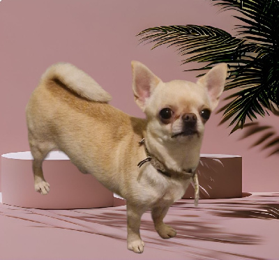 Étalon Chihuahua - diamond amulet Fashion show