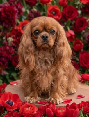 Étalon Cavalier King Charles Spaniel - Oki square The king charles dit charly