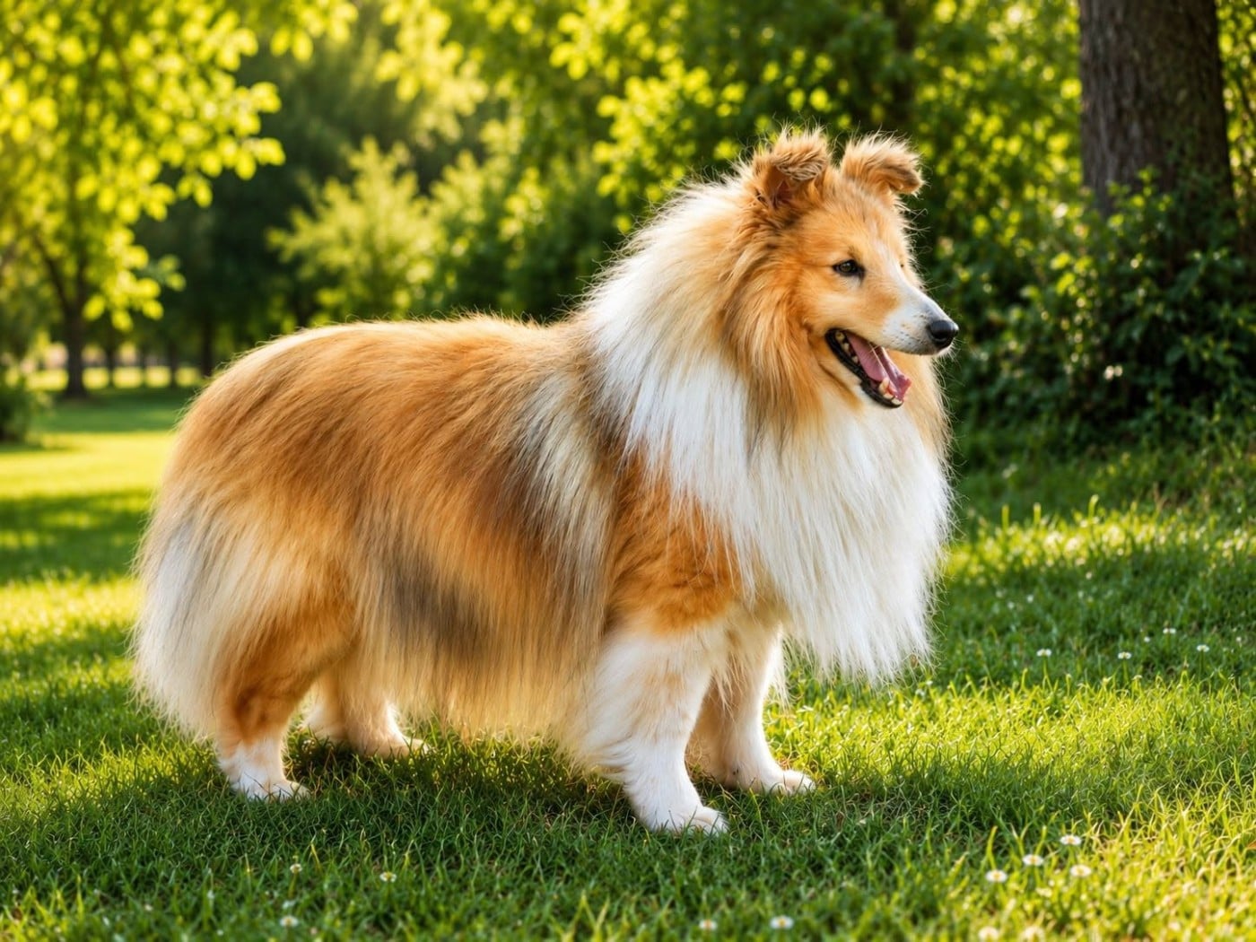 Les Shetland Sheepdog de l'affixe   de La Lune De Feu