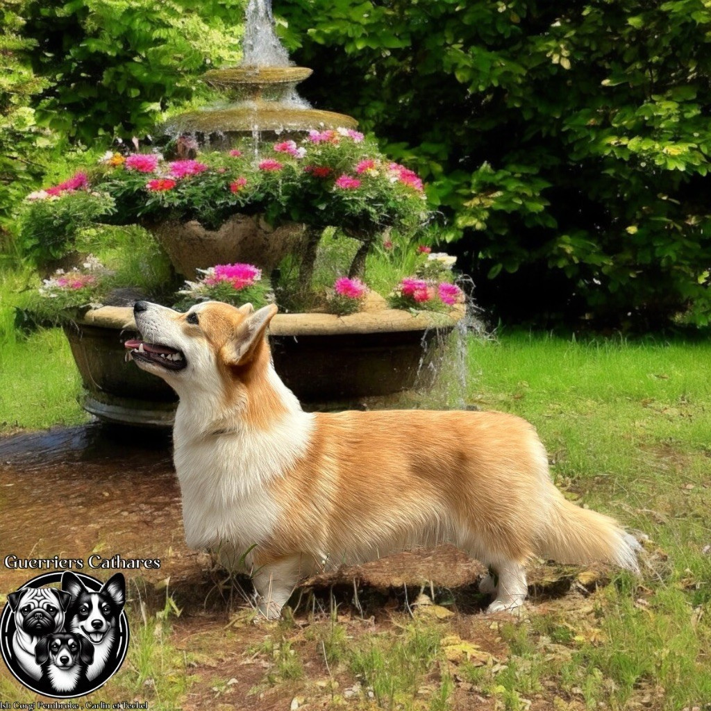 Les Welsh Corgi Pembroke de l'affixe   des guerriers Cathares