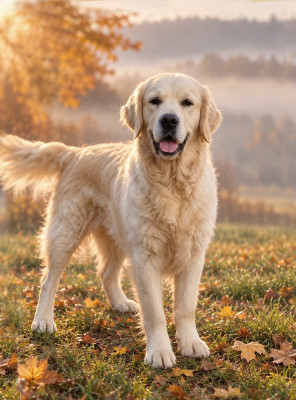 Étalon Golden Retriever - New space laster gold
