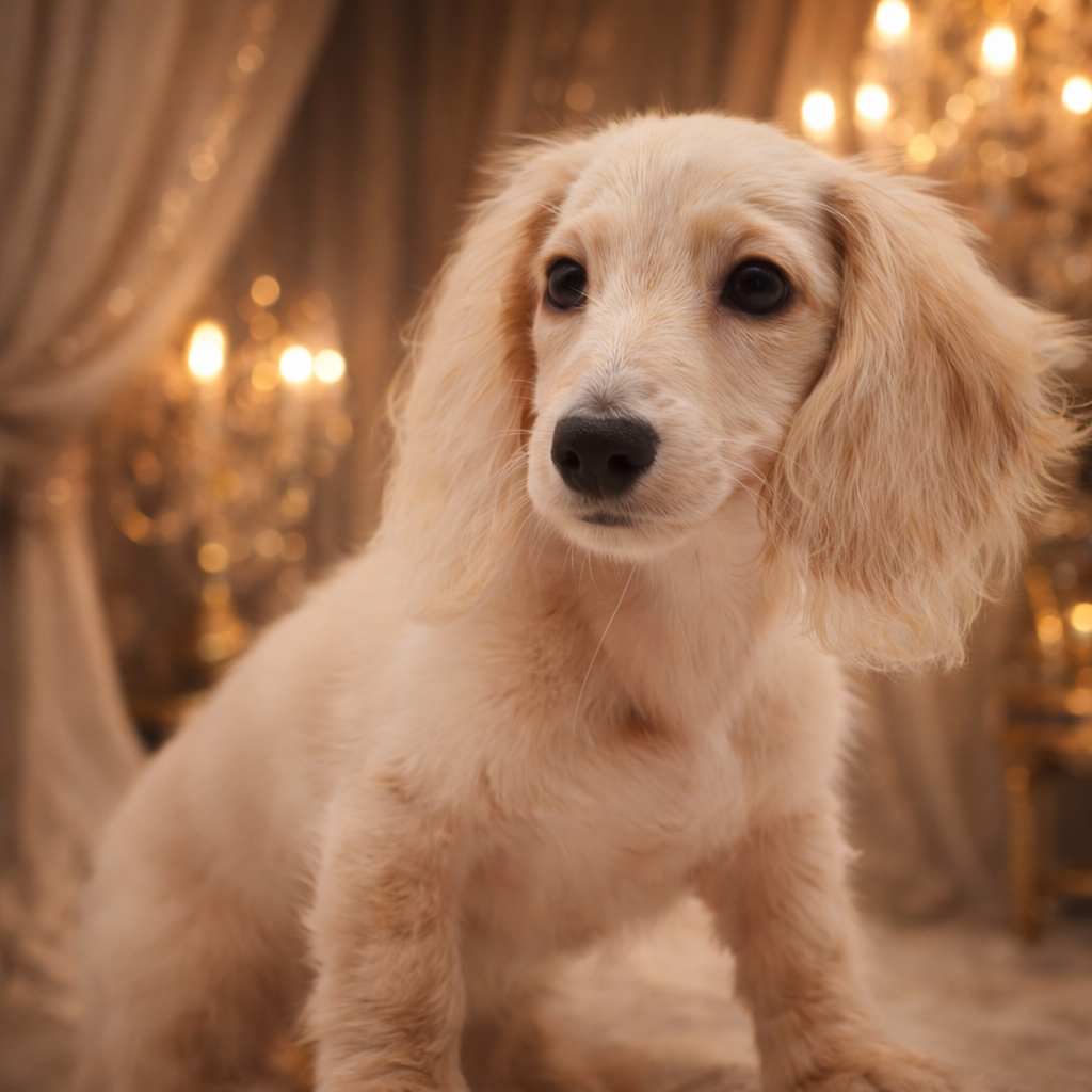 Les Teckel poil long de l'affixe   Diamondskane