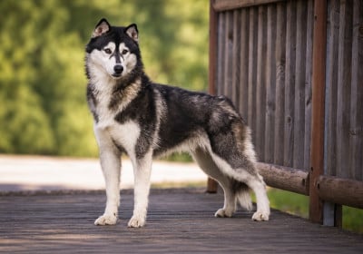 Étalon Siberian Husky - Una stella Corsicahusky