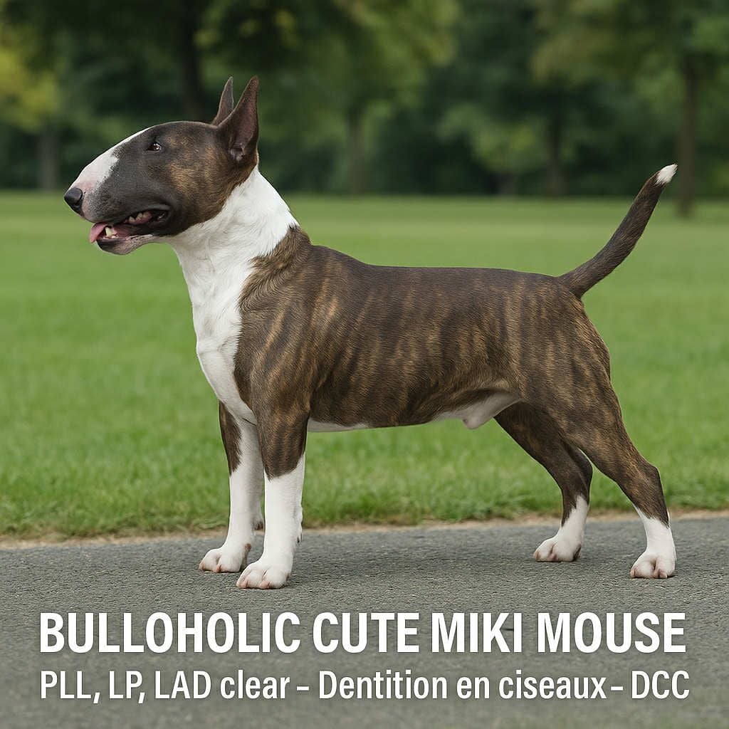 Les Bull Terrier Miniature de l'affixe   Solfarino