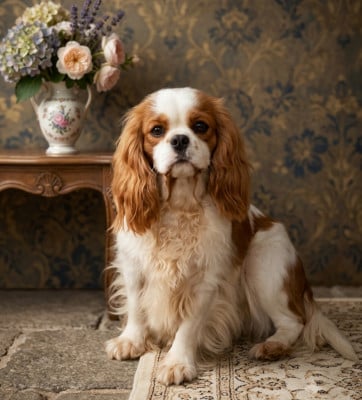 Étalon Cavalier King Charles Spaniel - April enchanteresse Du puits des sortileges