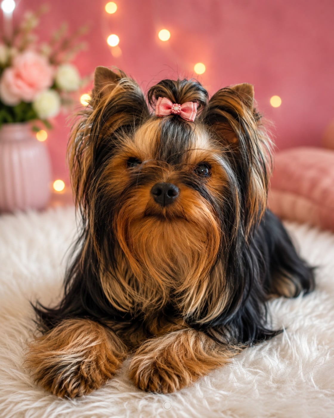 Les Yorkshire Terrier de l'affixe   De L'ange Blanc