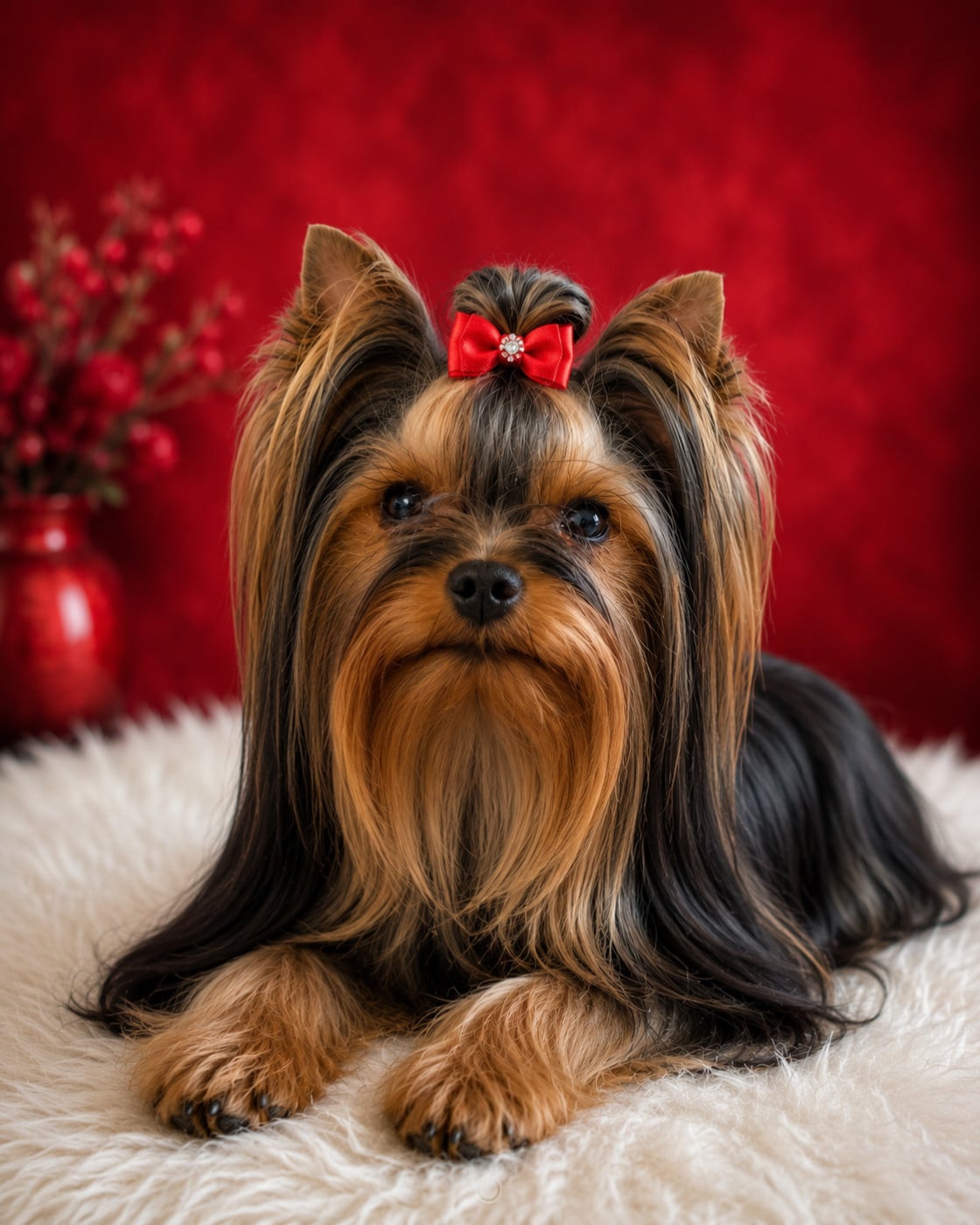 Les Yorkshire Terrier de l'affixe   De L'ange Blanc