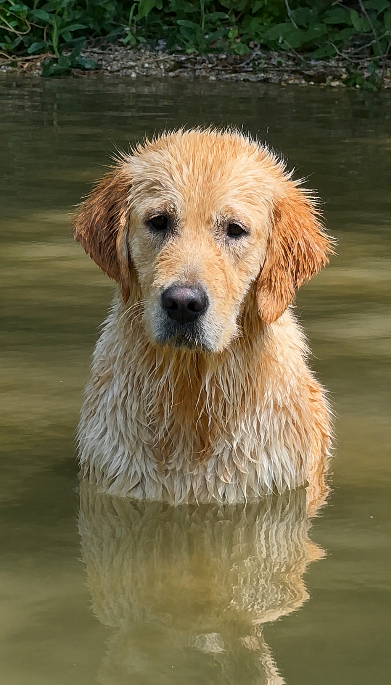 Les Golden Retriever de l'affixe   De L'Aussie Happy