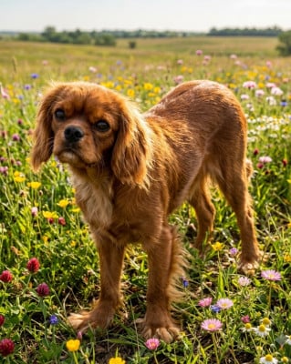 Étalon Cavalier King Charles Spaniel - ALTHEA Du Domaine De La Pruneraie