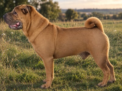 Étalon Shar Pei - Taz  du Bouquet d'Epices