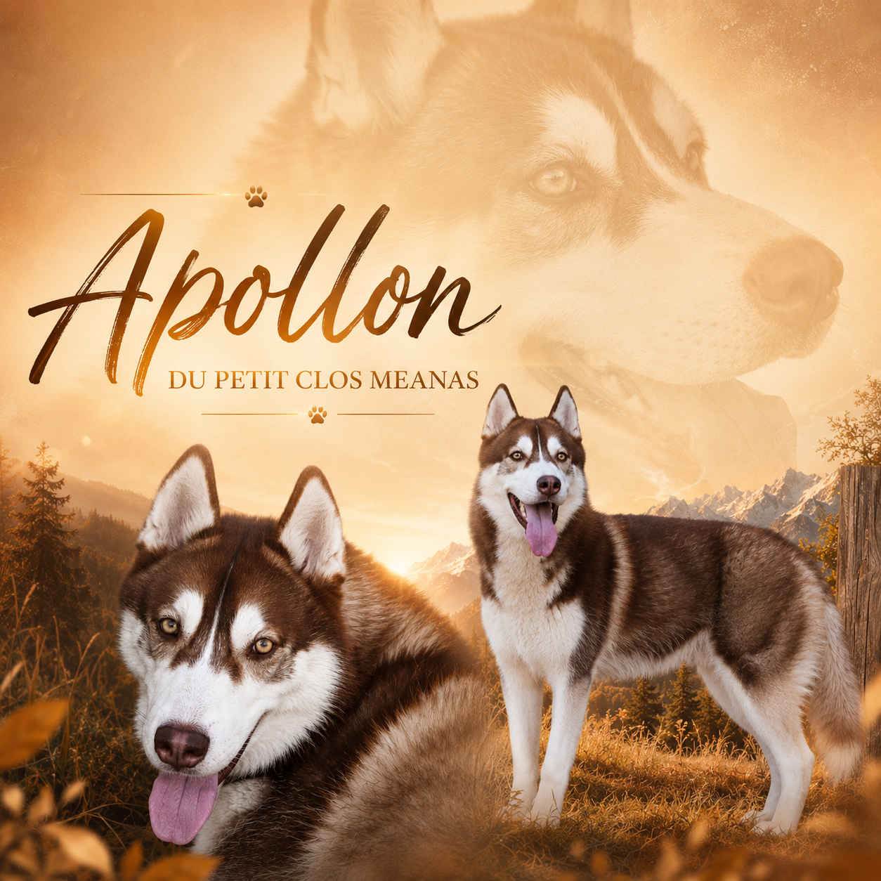 Les Siberian Husky de l'affixe   Du Petit Clos Meanas