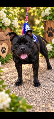 Étalon Staffordshire Bull Terrier - akena D'elle De La Crique