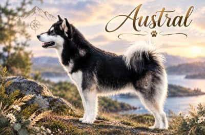 Étalon Alaskan Malamute - austral Des Loups D'Amanthis