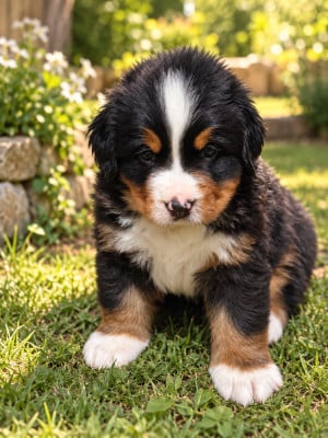 Les chiots de Bouvier Bernois