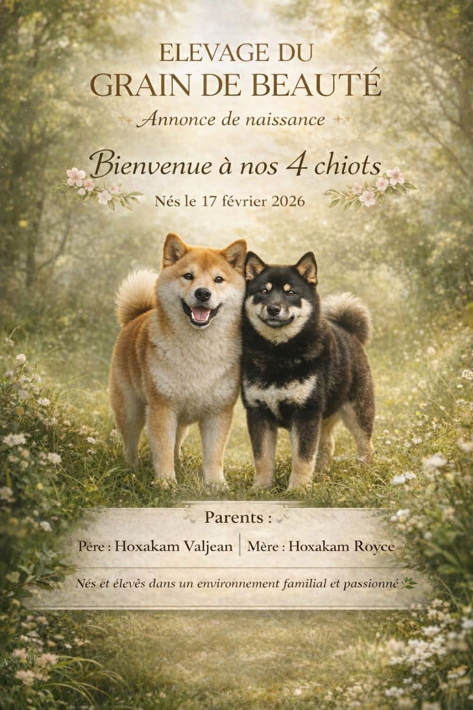 Shiba - du grain de beauté