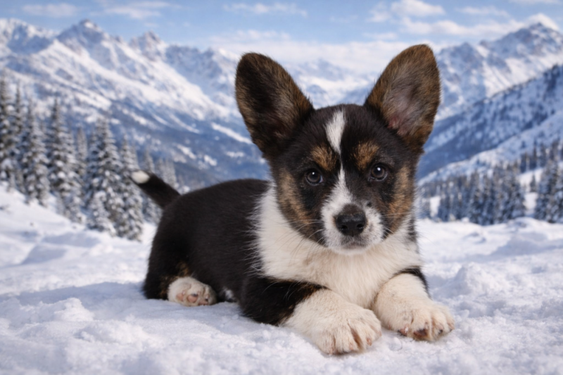 Welsh Corgi Cardigan - des divines folies bergere