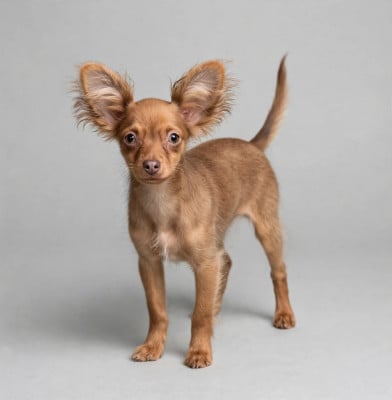Les chiots de Russkiy Toy (Petit Chien Russe)