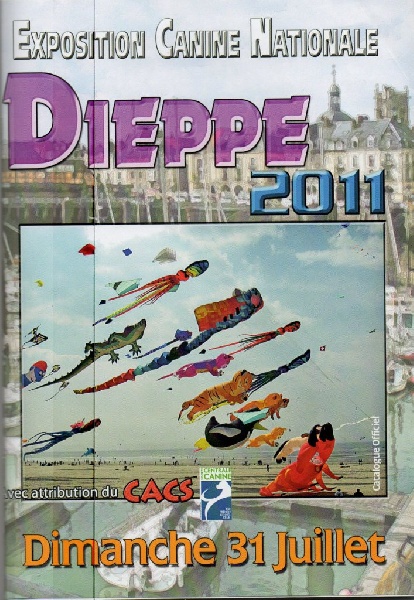 CH. Emma-lou de l'ère du scorpion - classe ouverte femelles: 1ére Excellente CACS & Meilleur de race & 3me groupe II