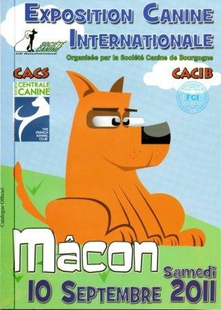 CH. Emma-lou de l'ère du scorpion - classe ouverte femelles: 3éme Excellente