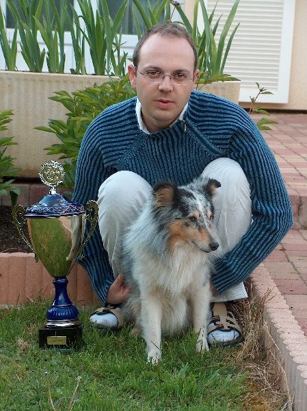 CH. Pitt blue Du puits saint loup - Vainqueur du Trophée des Champions 2005 - 3ème degré B