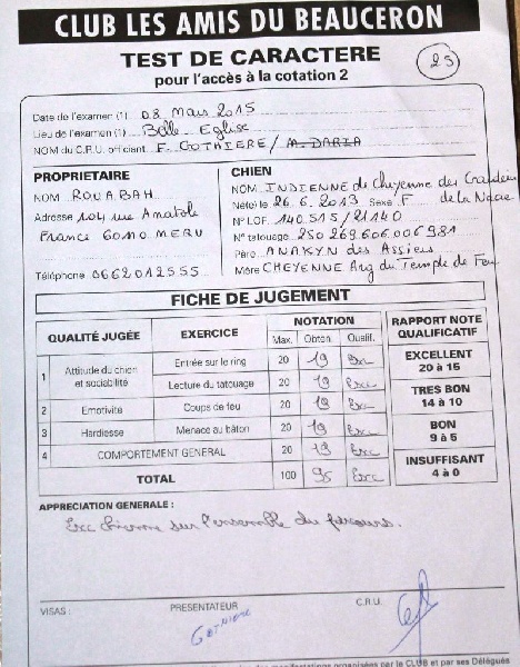 Indienne de cheyenne des Gardiens de la Nacre