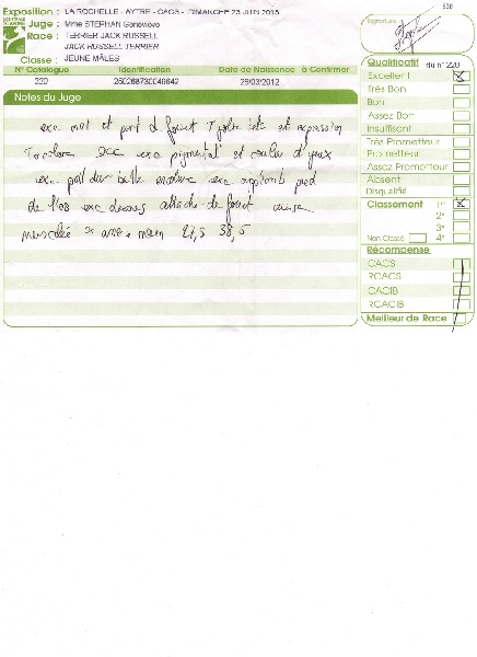 Herkan De la tribu de kitchi - 1er Excellent