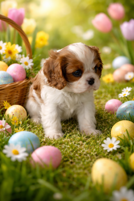 Les chiots de Cavalier King Charles Spaniel