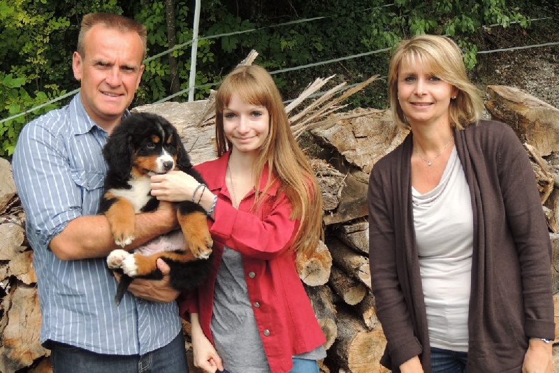 Hollie collier rose à fleur double