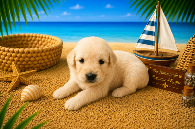 Les chiots de Golden Retriever