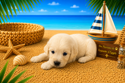 Les chiots de Golden Retriever