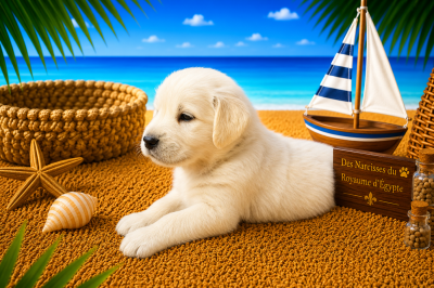 Les chiots de Golden Retriever