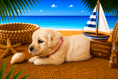 Les chiots de Golden Retriever