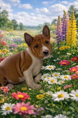 Les chiots de Basenji