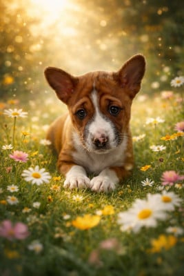 Les chiots de Basenji