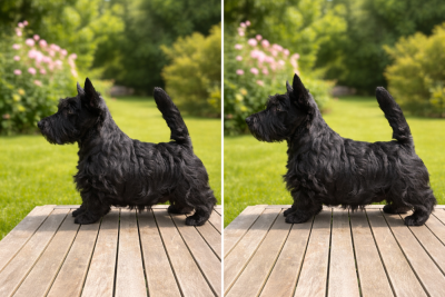 Les chiots de Scottish Terrier