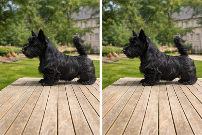 Les chiots de Scottish Terrier