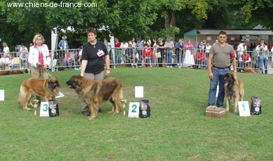 CH. Ulanne des Jardins De Boudou - 1 ere Championne