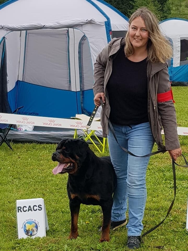 Jasko De la brigade des colosses - 1er excellent RCACS classe ouverte