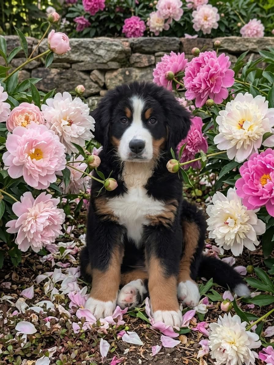 Bayka Collier Pivoine