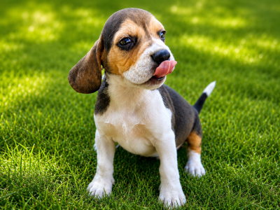 Les chiots de Beagle