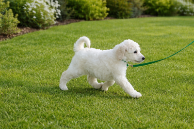 Les chiots de Caniche