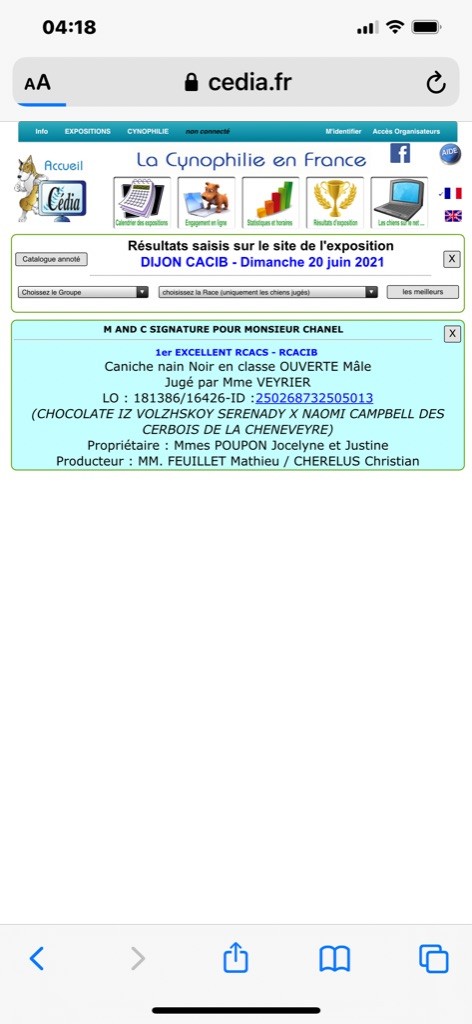 CH. M And C Signature Pour monsieur chanel