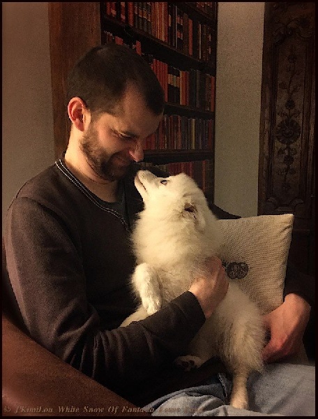 CH. J'kimilou white snow Of Fantasia Lover Land