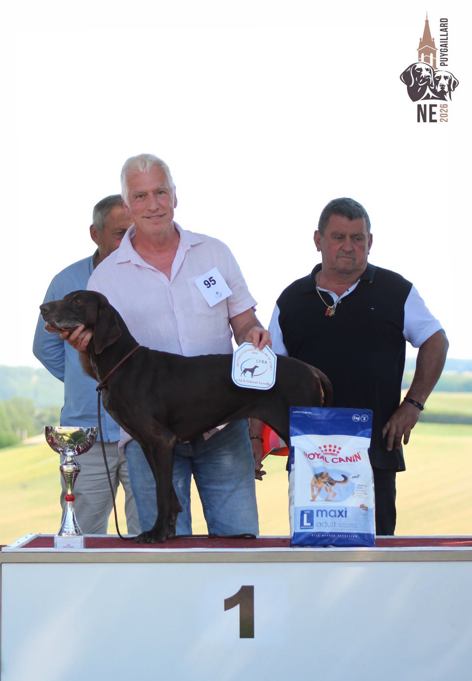TR. CH. Miss Du Serre De Lagarde - 1ér EXC CACS Vétéran, méilleur vétéran
