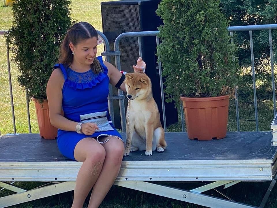 CH. Tomoko no yume Ô Shiryû - Best baby et 2e meilleur bébé de l?exposition